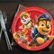 8 Ct. Paw Patrol Paper Dessert Plates 7" Plates Featuring Chase, Skye & Rubble for Kids' Birthday Parties